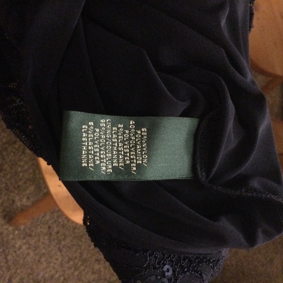 Ralph Lauren black sequins and lace cocktail dress - Picture 9 of 12